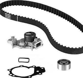 Metelli 30-1075-1 - Pompe à eau + kit de courroie de distribution cwaw.fr