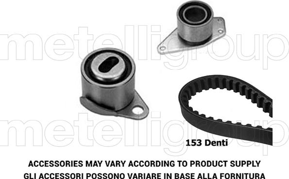 Metelli 29-0358 - Kit de distribution cwaw.fr