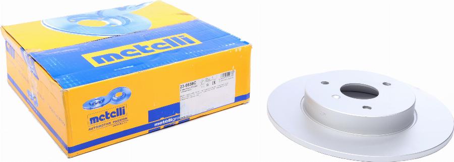 Metelli 23-0538C - Disque de frein cwaw.fr