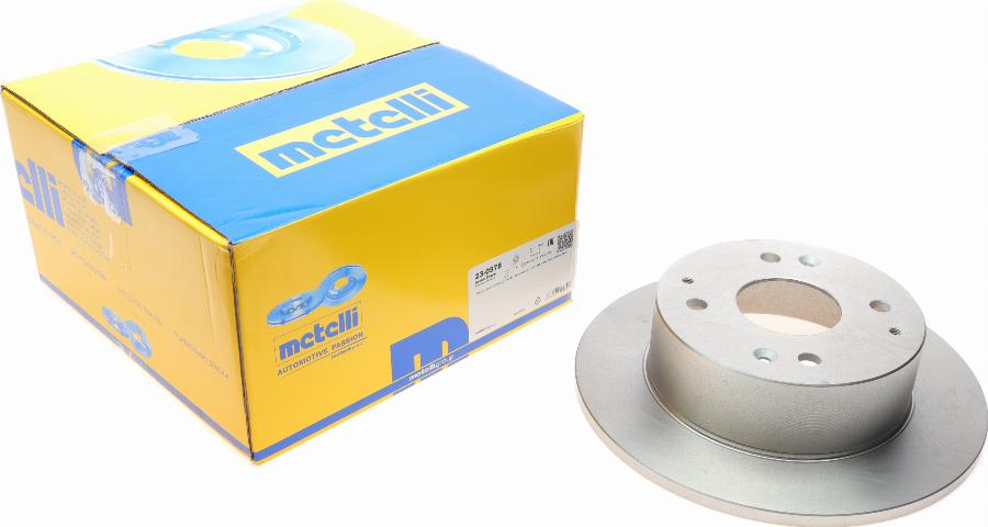 Metelli 23-0578 - Disque de frein cwaw.fr