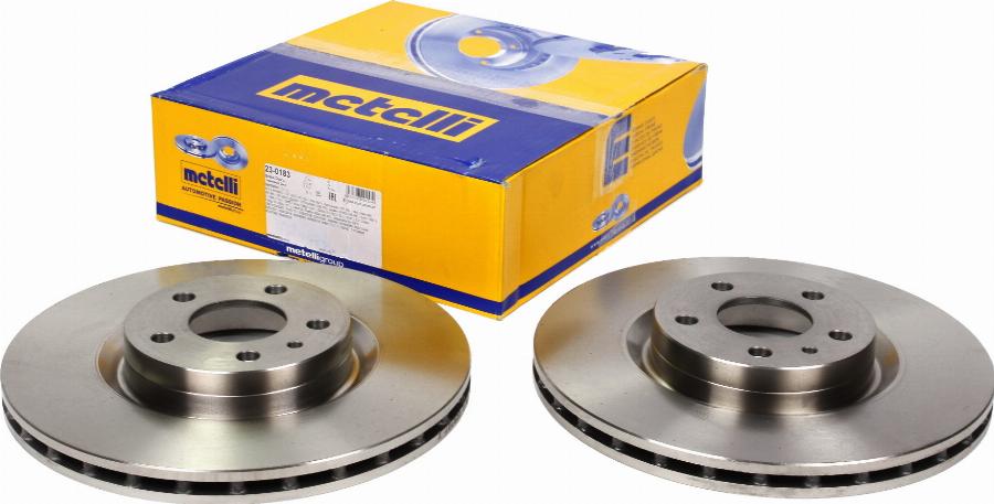 Metelli 23-0183 - Disque de frein cwaw.fr