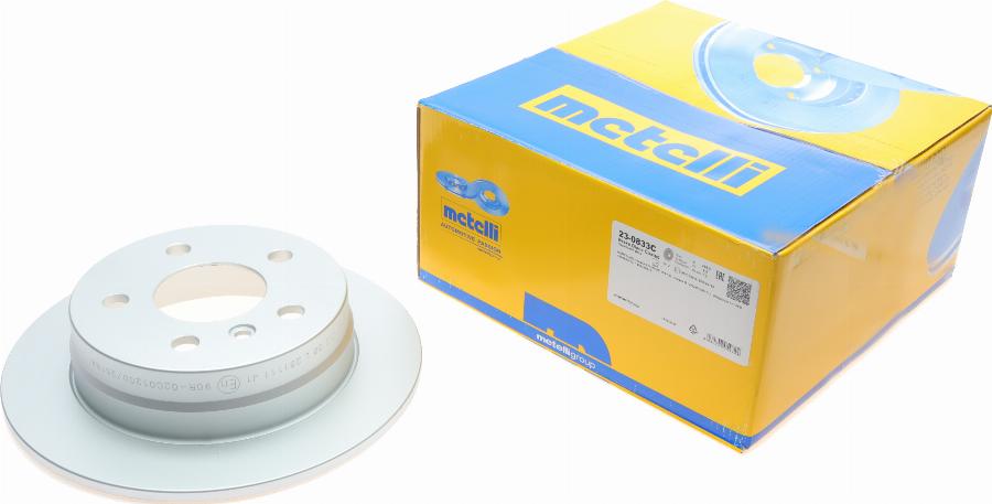 Metelli 23-0833C - Disque de frein cwaw.fr