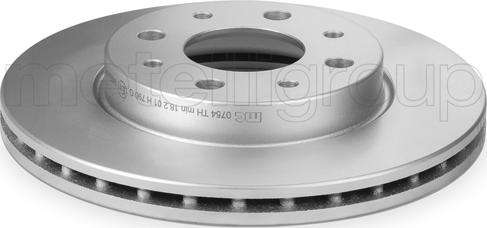 Metelli 23-0754C - Disque de frein cwaw.fr