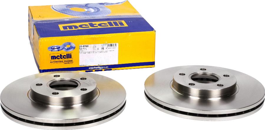 Metelli 23-0760 - Disque de frein cwaw.fr