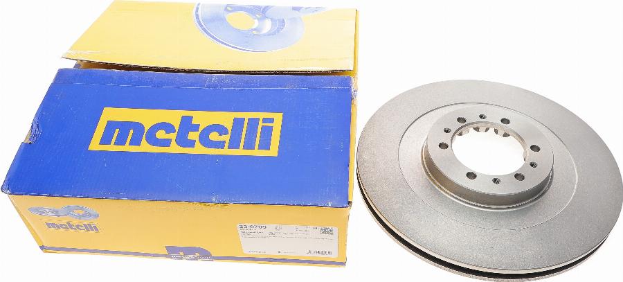 Metelli 23-0709 - Disque de frein cwaw.fr