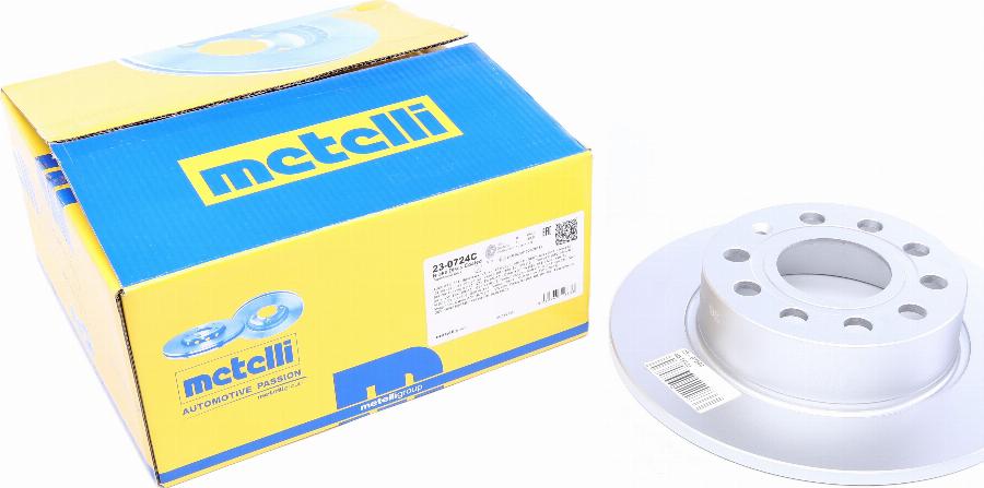 Metelli 23-0724C - Disque de frein cwaw.fr