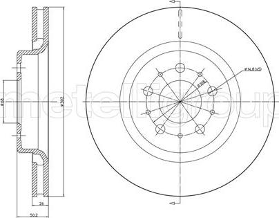 BENDIX 520995 - Disque de frein cwaw.fr