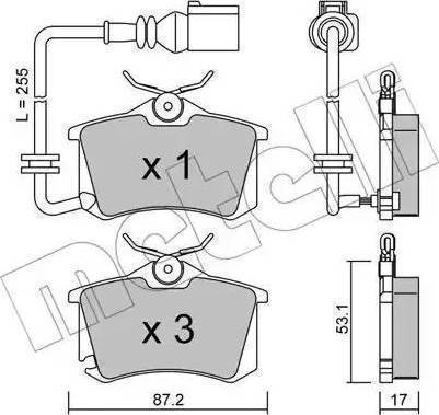 RIDER RD.3323.DB1330 - Kit de plaquettes de frein, frein à disque cwaw.fr