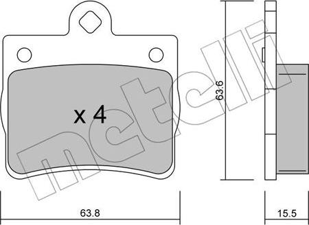 Metelli 22-0255-0 - Filtre à huile cwaw.fr