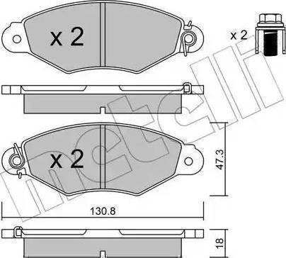 Magneti Marelli 363700209073 - Kit de plaquettes de frein, frein à disque cwaw.fr