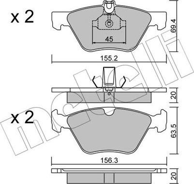 Metelli 22-0252-0 - Filtre à huile cwaw.fr