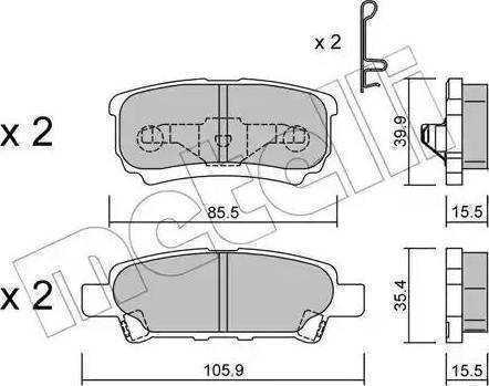 A.B.S. 37384 OE - Kit de plaquettes de frein, frein à disque cwaw.fr