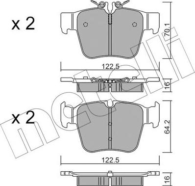 Metelli 22-1135-0 - Filtre à huile cwaw.fr