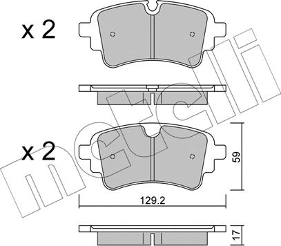 Metelli 22-1129-1 - Filtre à huile cwaw.fr