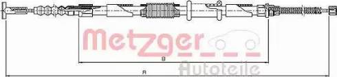 Metzger 461.9 - Tirette à câble, frein de stationnement cwaw.fr