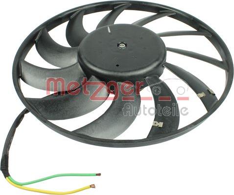 Metzger 4002008 - Ventilateur, refroidissement du moteur cwaw.fr