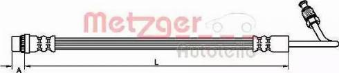 Metzger 4110111 - Flexible de frein cwaw.fr