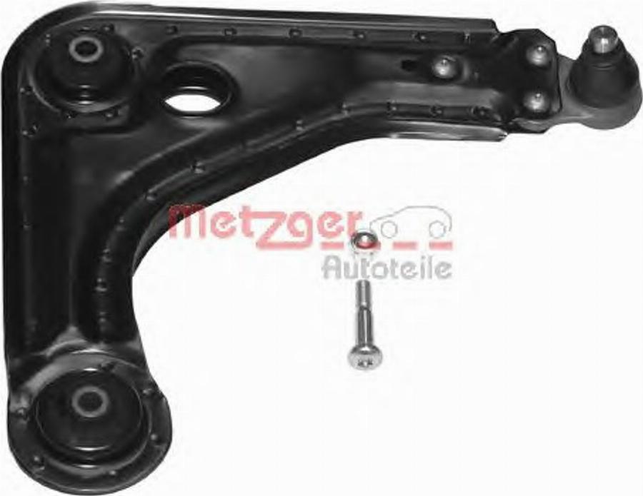 Metzger 58039412 - Bras de liaison, suspension de roue cwaw.fr