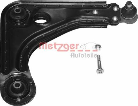 Metzger 58039612 - Bras de liaison, suspension de roue cwaw.fr