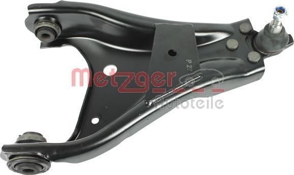 Metzger 58076802 - Bras de liaison, suspension de roue cwaw.fr