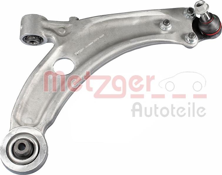 Metzger 58158602 - Bras de liaison, suspension de roue cwaw.fr