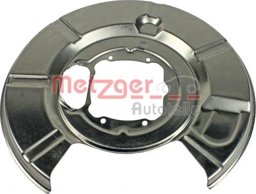 Metzger 6115025 - Déflecteur, disque de frein cwaw.fr