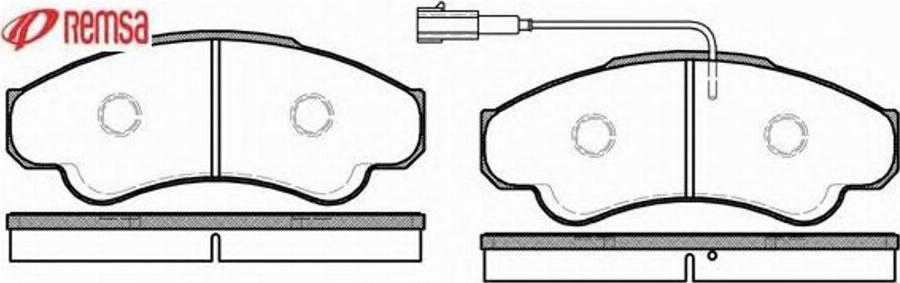 Metzger 0959.01 - Kit de plaquettes de frein, frein à disque cwaw.fr