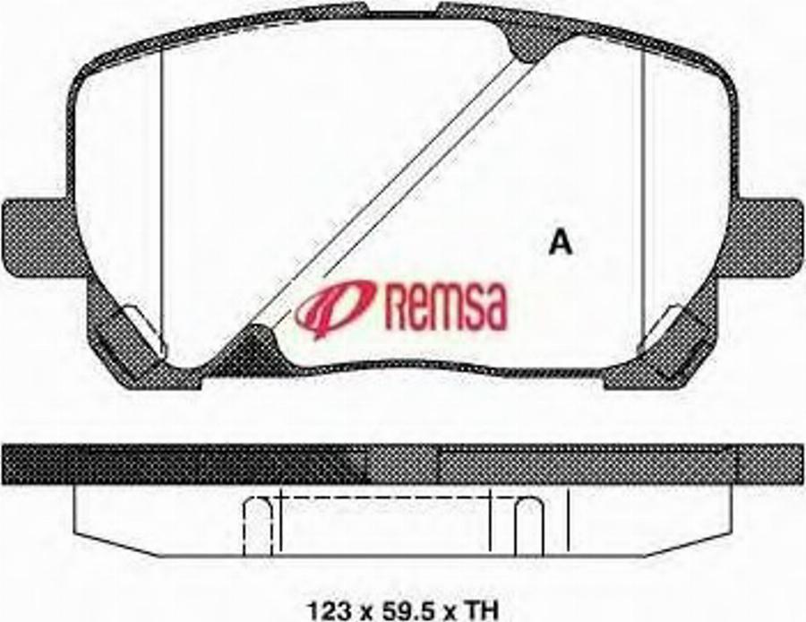 Metzger 095400 - Kit de plaquettes de frein, frein à disque cwaw.fr