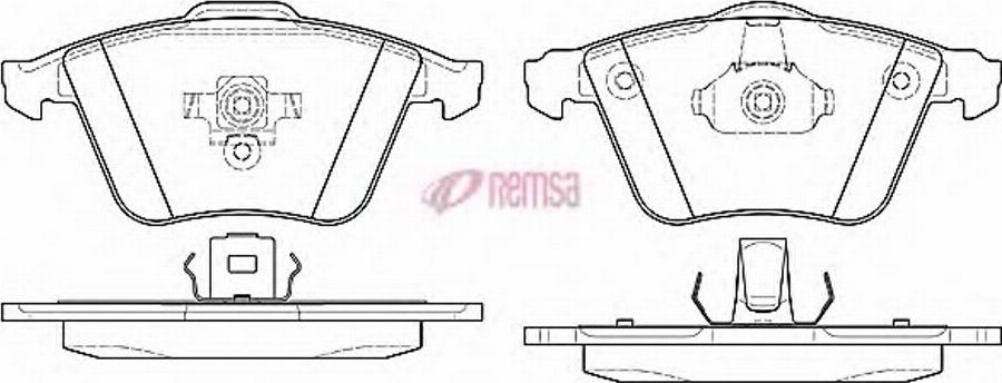 Metzger 096420 - Kit de plaquettes de frein, frein à disque cwaw.fr