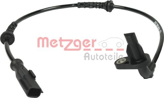 Metzger 0900917 - Capteur, vitesse de roue cwaw.fr