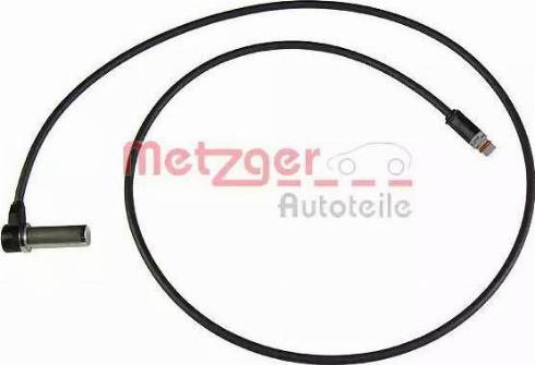 Metzger 0900599 - Capteur, vitesse de roue cwaw.fr