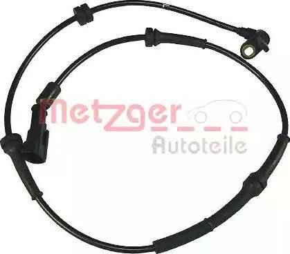 Metzger 0900612 - Capteur, vitesse de roue cwaw.fr