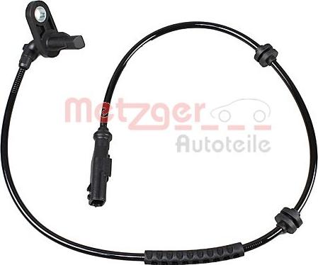 Metzger 09001139 - Capteur, vitesse de roue cwaw.fr