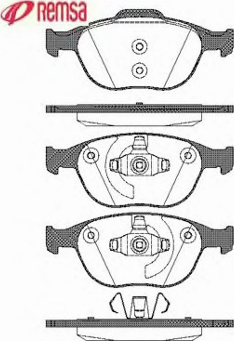 Metzger 098400 - Kit de plaquettes de frein, frein à disque cwaw.fr