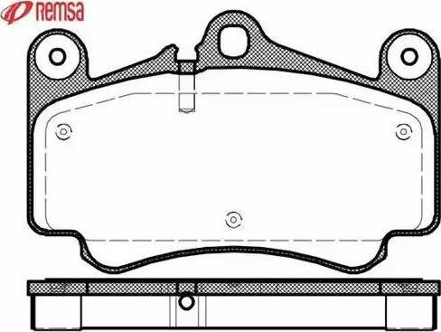 Metzger 1170758 - Kit de plaquettes de frein, frein à disque cwaw.fr