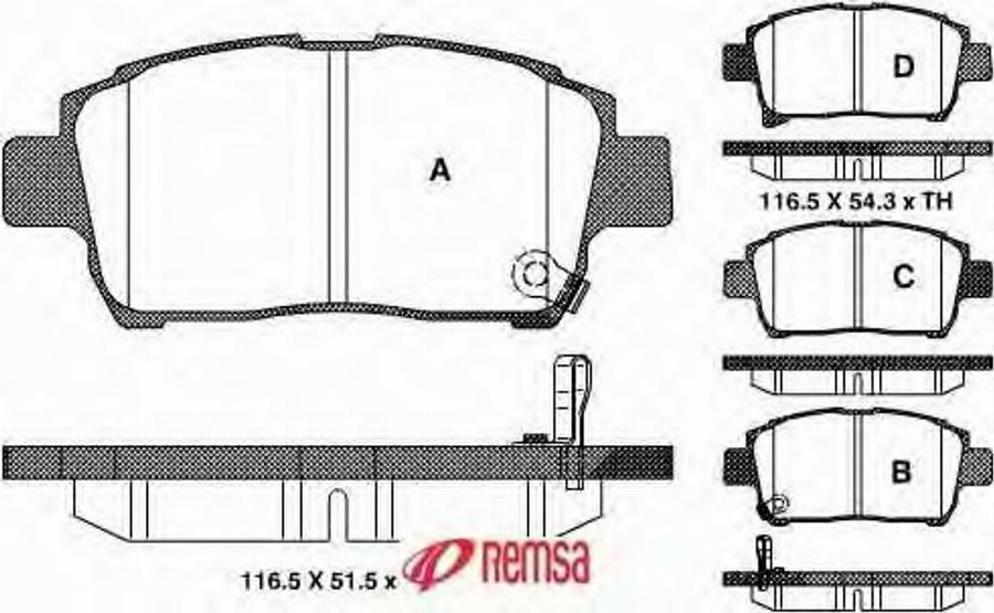 Metzger 097102 - Kit de plaquettes de frein, frein à disque cwaw.fr