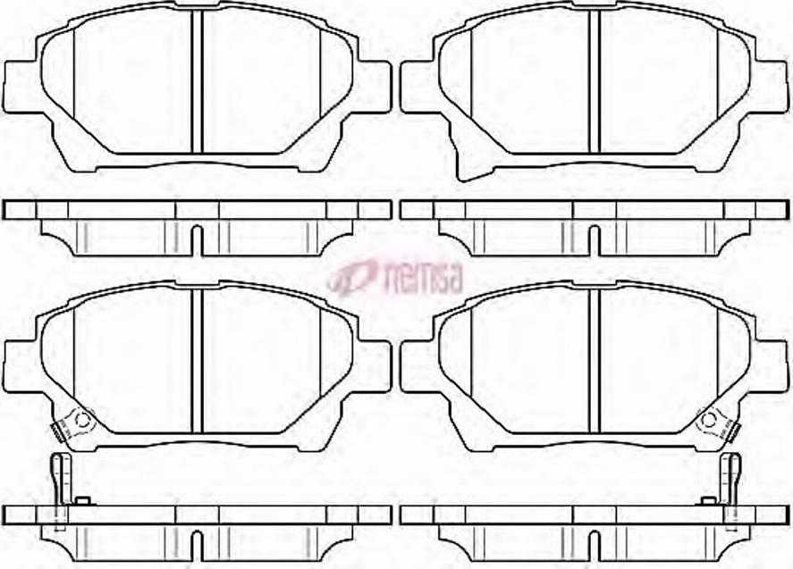 Metzger 0971.12 - Kit de plaquettes de frein, frein à disque cwaw.fr