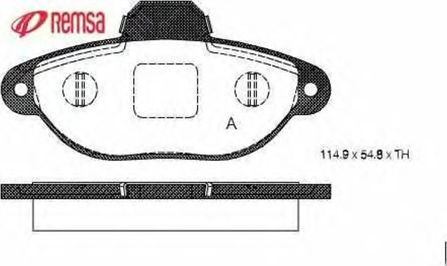 Metzger 0414.20 - Kit de plaquettes de frein, frein à disque cwaw.fr