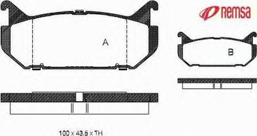 Metzger 0416.00 - Kit de plaquettes de frein, frein à disque cwaw.fr