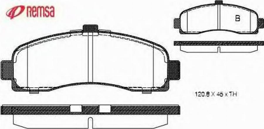 Metzger 043110 - Kit de plaquettes de frein, frein à disque cwaw.fr