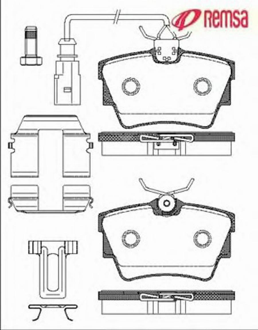 Metzger 0591.12 - Kit de plaquettes de frein, frein à disque cwaw.fr