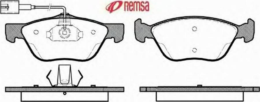 Metzger 058942 - Kit de plaquettes de frein, frein à disque cwaw.fr