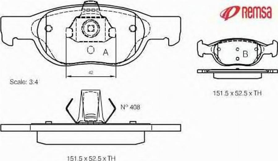 Metzger 058810 - Kit de plaquettes de frein, frein à disque cwaw.fr