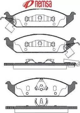 Metzger 1170736 - Kit de plaquettes de frein, frein à disque cwaw.fr