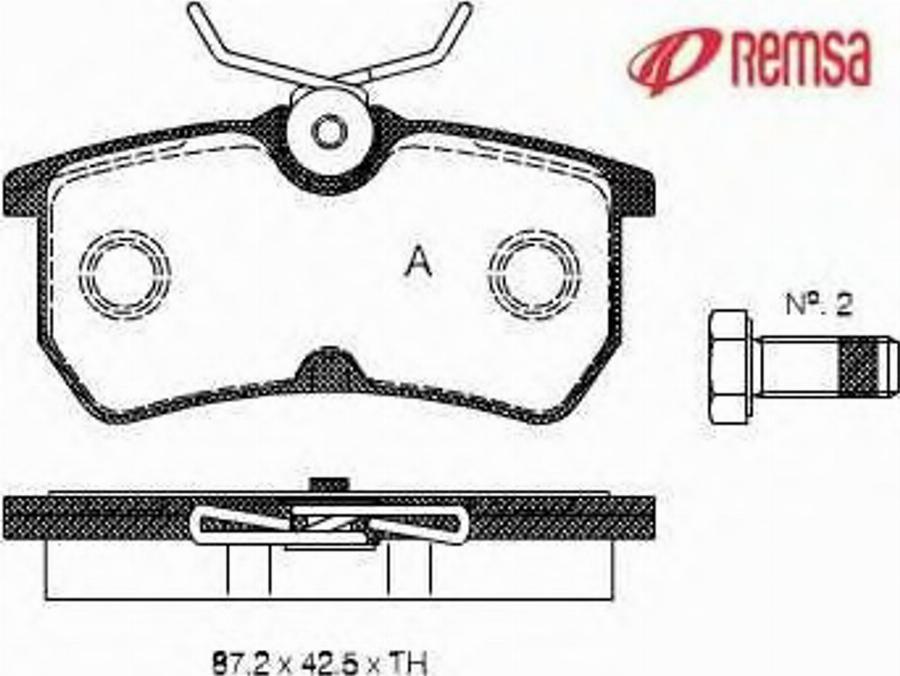 Metzger 069300 - Kit de plaquettes de frein, frein à disque cwaw.fr