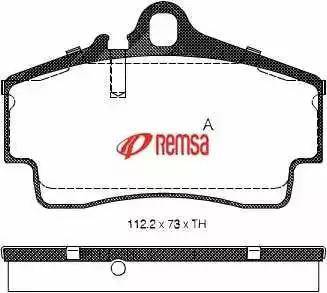 FTE 9005206 - Kit de plaquettes de frein, frein à disque cwaw.fr