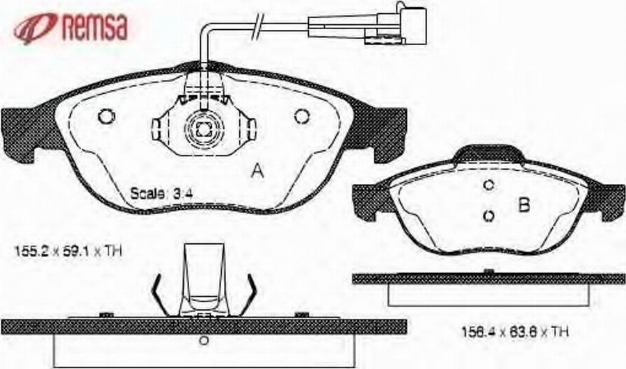 Metzger 0660.02 - Kit de plaquettes de frein, frein à disque cwaw.fr