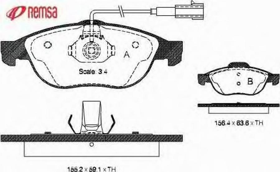 Metzger 0660.22 - Kit de plaquettes de frein, frein à disque cwaw.fr