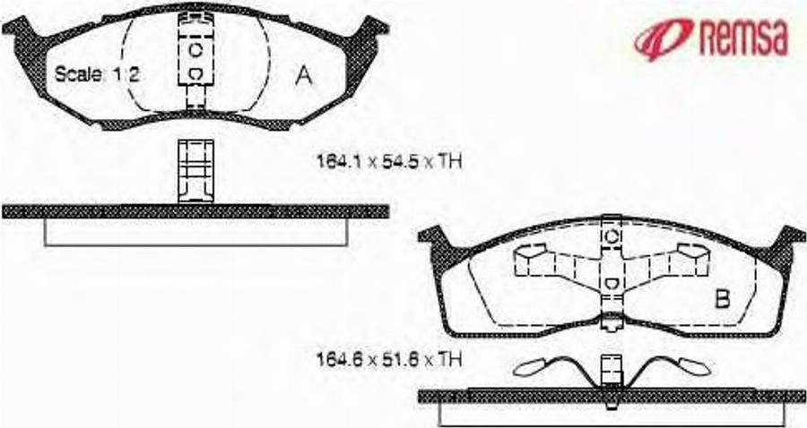 Metzger 0610.00 - Kit de plaquettes de frein, frein à disque cwaw.fr