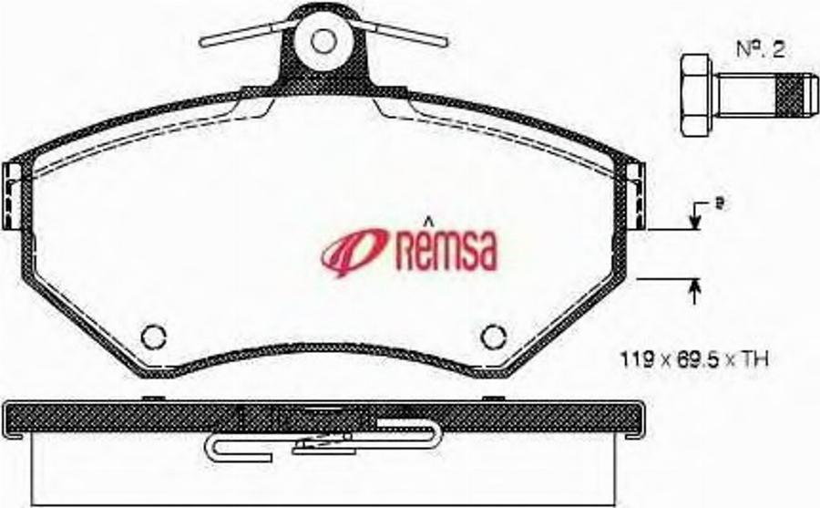 Metzger 0631.00 - Kit de plaquettes de frein, frein à disque cwaw.fr